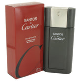 Santos De Cartier by Cartier for Men. Eau De Toilette Spray 3.3 oz | Perfumepur.com